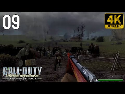 🎮 [4K] Call of Duty: United Offensive (2004) | Gameplay Walkthrough - Part 9 [ PC 4K 60FPS ]