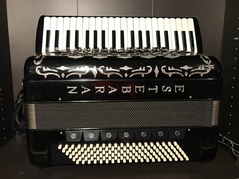 Accordion Brandoni 120 Bass 4+5 Piccolo 11 Register Professional 2000s Black Italy image 9