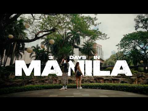 we got kicked out in MANILA… 3 days of matcha, food & shopping 🇵🇭