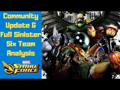 Full Sinister Six Team Review | Marvel Strike Force | MSF