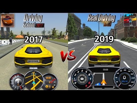 Driving School 2017 vs Real Driving Sim | Best Car Games Comparison