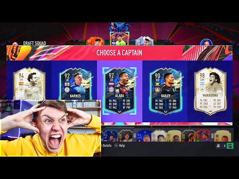 RAREST COMMUNITY TOTS IN A 193 FUT DRAFT!! - FIFA 21