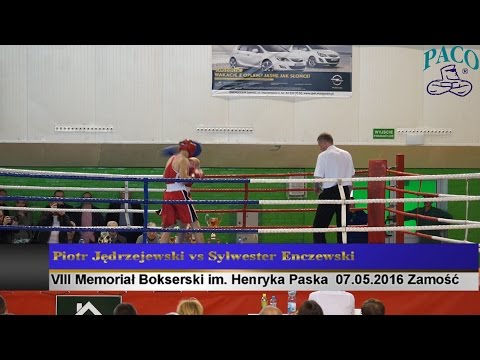 VIII Memoriał Bokserski im Henryka Paska Zamość 2016 Piotr Jedrzejewski vs Sylwester Lenczewski