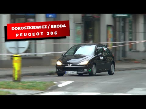 5 Rajdowy Ustroń 2021 - Doroszkiewicz / Broda - Peugeot 206