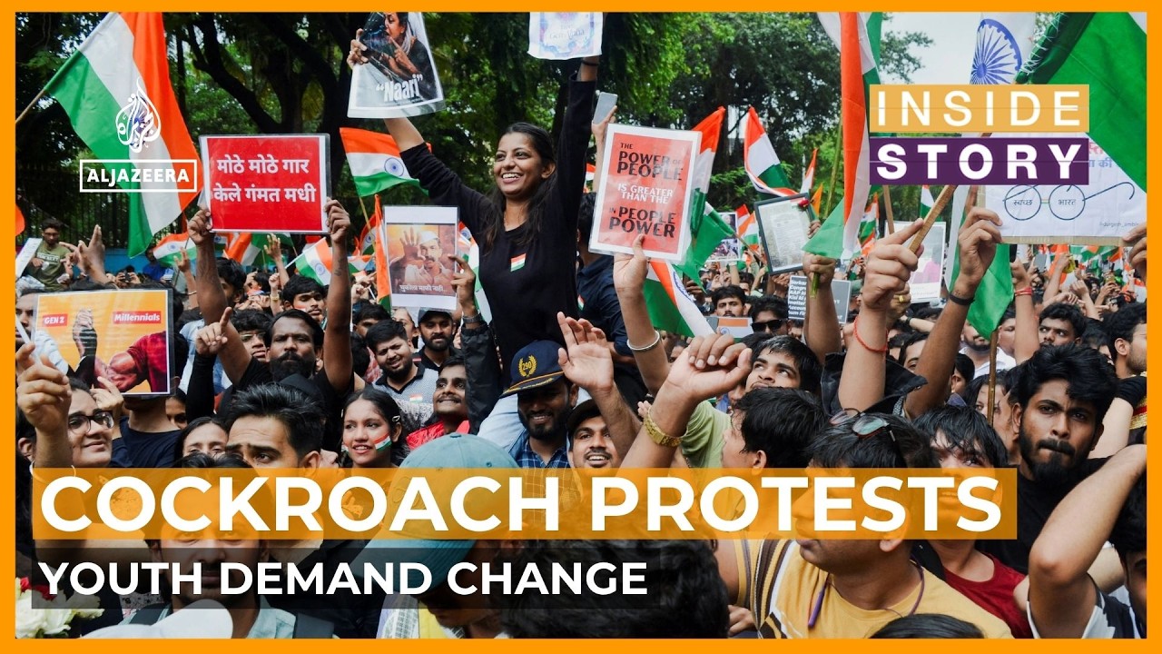 What challenge do 'Cockroach' protests pose for India's PM Modi? | Inside Story
