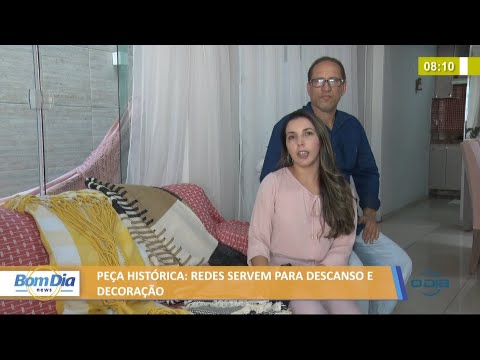 Peças históricas, redes servem para descanso e decoração 23 06 2021