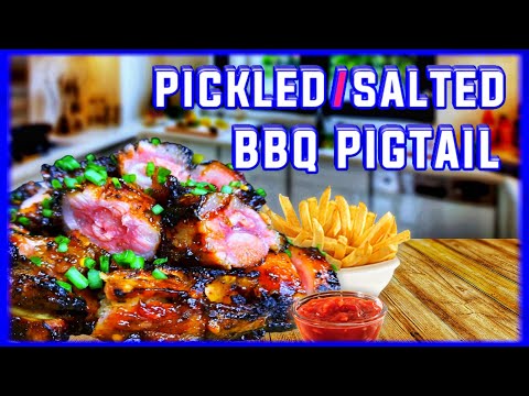 How BBQ Salted Pigtail Trini Style