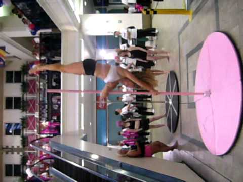 Sarah Ritch (Cumbria Pole Art) Pole Performance for CancerCare