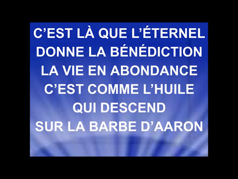 LOUEZ L'ÉTERNEL -  Cantique Baule & Same