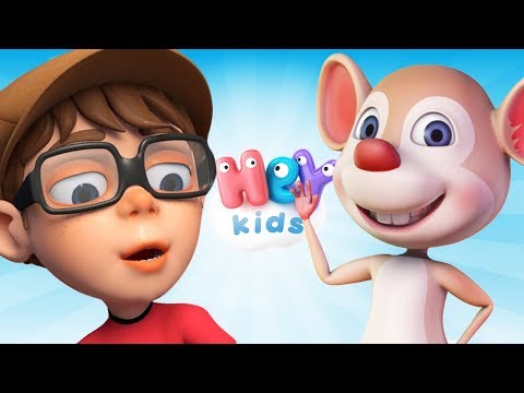 Debajo Un Boton 🐭Canciones Infantiles - HeyKids