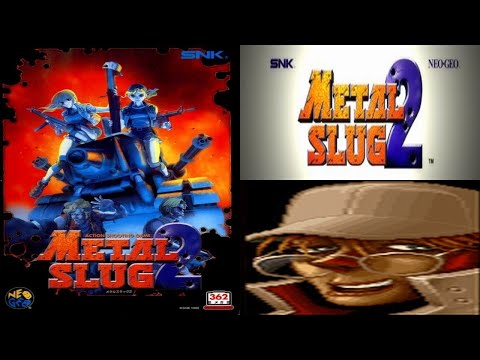 Metal Slug 2 -  Super Vehicle - 001/II -  Fiolina Germi - USA - Arcade Playthrough