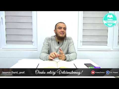 Ovako veličaj Veličanstvenog - Jasmin Durić, prof.