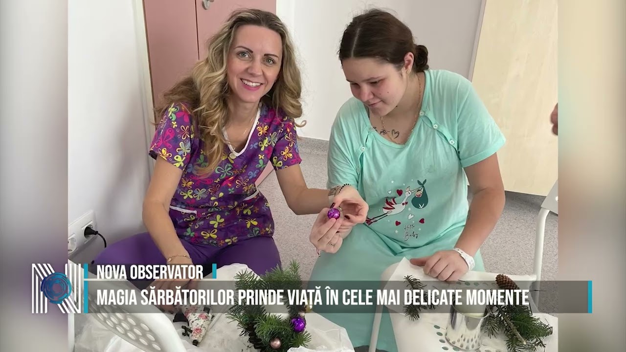 MAGIA SĂRBĂTORILOR PRINDE VIAȚĂ ÎN CELE MAI DELICATE MOMENTE