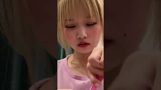 ｊｋが！！【イチゴ味の雪見大福食べてみた！】( *´艸｀)　ハートになってる！！可愛い( *´艸｀)　#jk #youtuber #いちごスイーツ  #trending   #tiktok