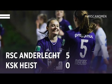 Superleague: RSCA 5-0 KSK Heist