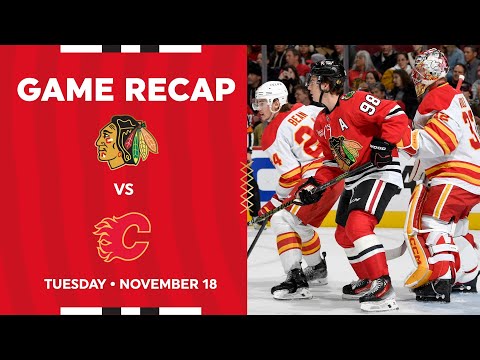 Blackhawks vs. Flames Game Highlights | 11.18.25