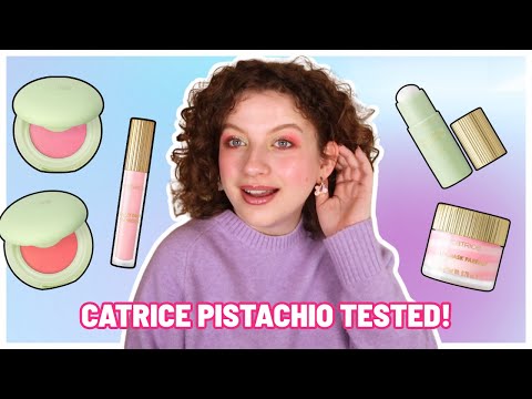 CATRICE PISTACHIO CREAM DELIGHT TESTED! / SWATCHES, LOOK + FIRST IMPRESSIONS