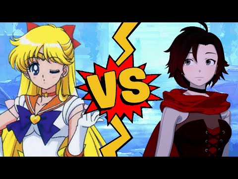 M.U.G.E.N. Battles | Sailor Venus vs Ruby Rose | Sailor Moon vs RWBY