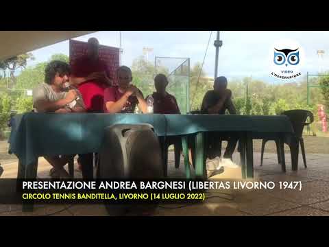 BASKET, SERIE B: PRESENTAZIONE ANDREA BARGNESI (LIBERTAS LIVORNO 1947)