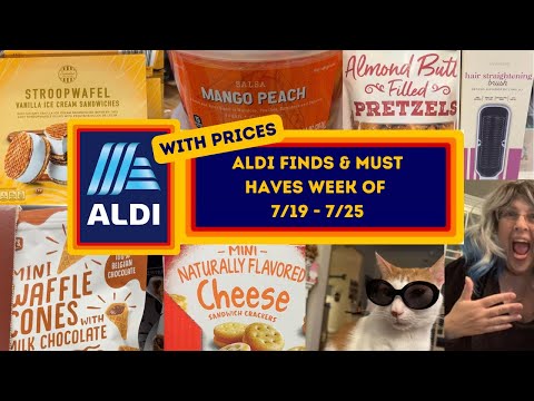 Aldi Finds & Must Haves Week of 7/19 to 7/25 ~ Aldi Shop With Me ~ (With PRICES)