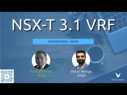What is VMware NSX-T 3.1 VRF
