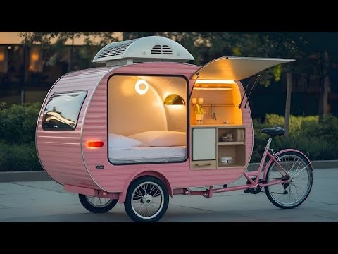 🚀 2025 Sustainable Tricycle Camper Test – The Ultimate Eco-Mobile for Adventurers! 🌱