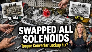 AW4 TCC Solenoid Swap - Testing Results