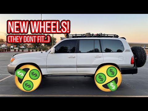 I buy expensive volk racing TE37x wheels for the Land Cruiser, but they dont fit... =(