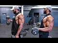 THE BEST BICEPS & TRICEPS WORKOUT FOR BIGGER ARMS (DUMBBELL ONLY)
