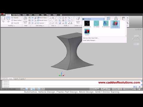 AutoCAD Tutorial Circle Command 3 Point 2 Point Tan Tan Radius Tangent Circles