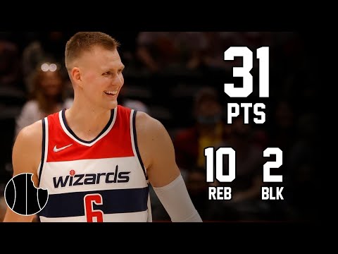 Kristaps Porzingis Highlights | Wizards vs. Jazz | 12th Nov 2022