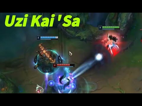 UZI KAI'SA VS LUCIAN , HIS KAI'SA IS SO CLEAN!