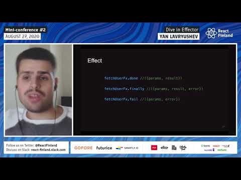 Dive in effector — Yan Lavryushev — React Finland