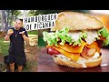 FIZ HAMBÚRGUER DE PICANHA SÓ QUE DE VERDADE