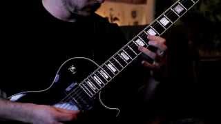 Stone Circle lead guitarist Joe playing the solo for "Easter Island"