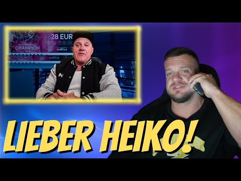 My reply to Heiko Kallbach! William Niewiara