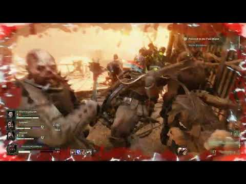 Zealot With Indignatus Crusher vs Horde - Warhammer 40,000: Darktide