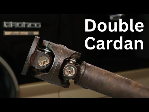 Double Cardan Driveshaft U-Joint Repair | 1980-1996 Ford Bronco F150 | Bronco Restoration