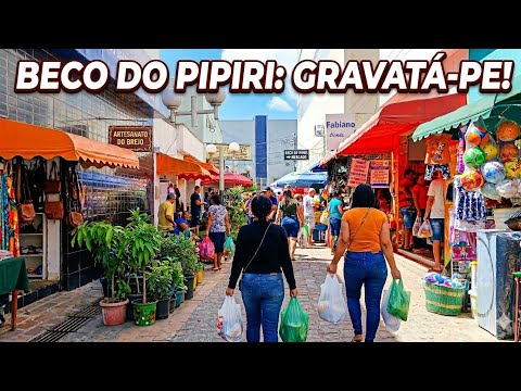 A décadas,  tradição e movimento no Beco do Pipiri em Gravatá-PE 🌵