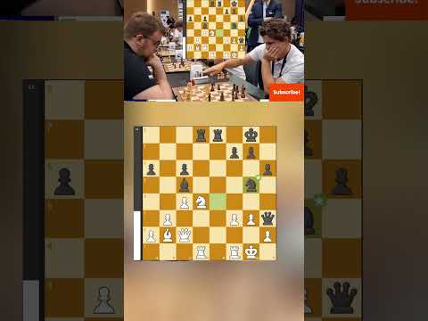 Magnus show beautiful tactical endgame!!
