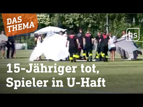 15-Jähriger stirbt: Brutale Schlägerei auf Frankfurter Fußballplatz | hessenschau DAS THEMA