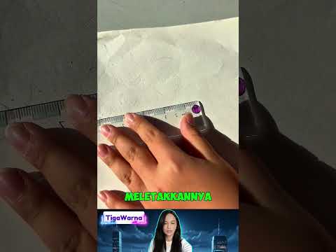 Ujian Menggambar dengan Cara Tak Biasa