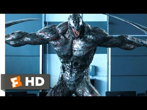 Venom (2018) - Riot Attacks Scene (7/10) | Movieclips