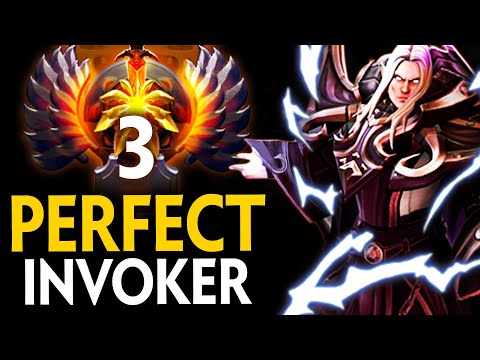 TOP 3 MMR AMERICAS WISPER INVOKER | ABSOLUTELY PERFECT GAME | Dota 2 Invoker