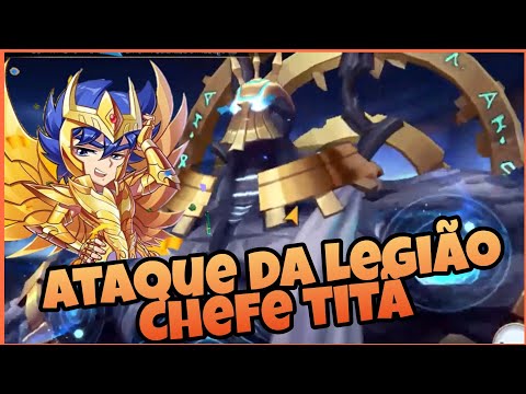 Chefe Titã: Ataque da Legião 1/3 - Saint Seiya Awakening