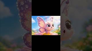 PUFFY AND THE LITTLE BUTTERFLY #kids #cute #animation #funny #clouds