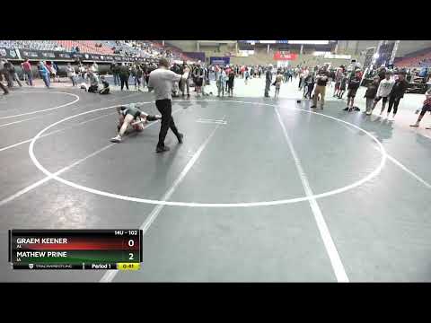 102 Lbs Champ. Round 1 - Graem Keener, AL Vs Mathew Prine, IA 30f9