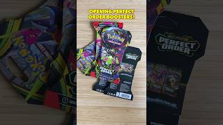 Opening Perfect Order Booster Packs