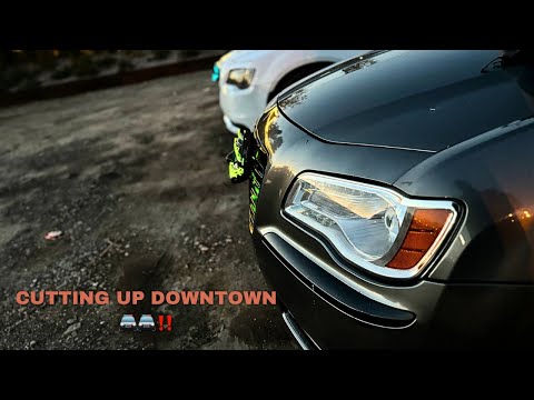 CUTTING UP DOWNTOWN DETROIT WE GOT CHASED🚓‼️‼️