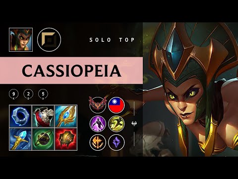 Cassiopeia Top vs Jayce - TW Grandmaster Patch 25.24